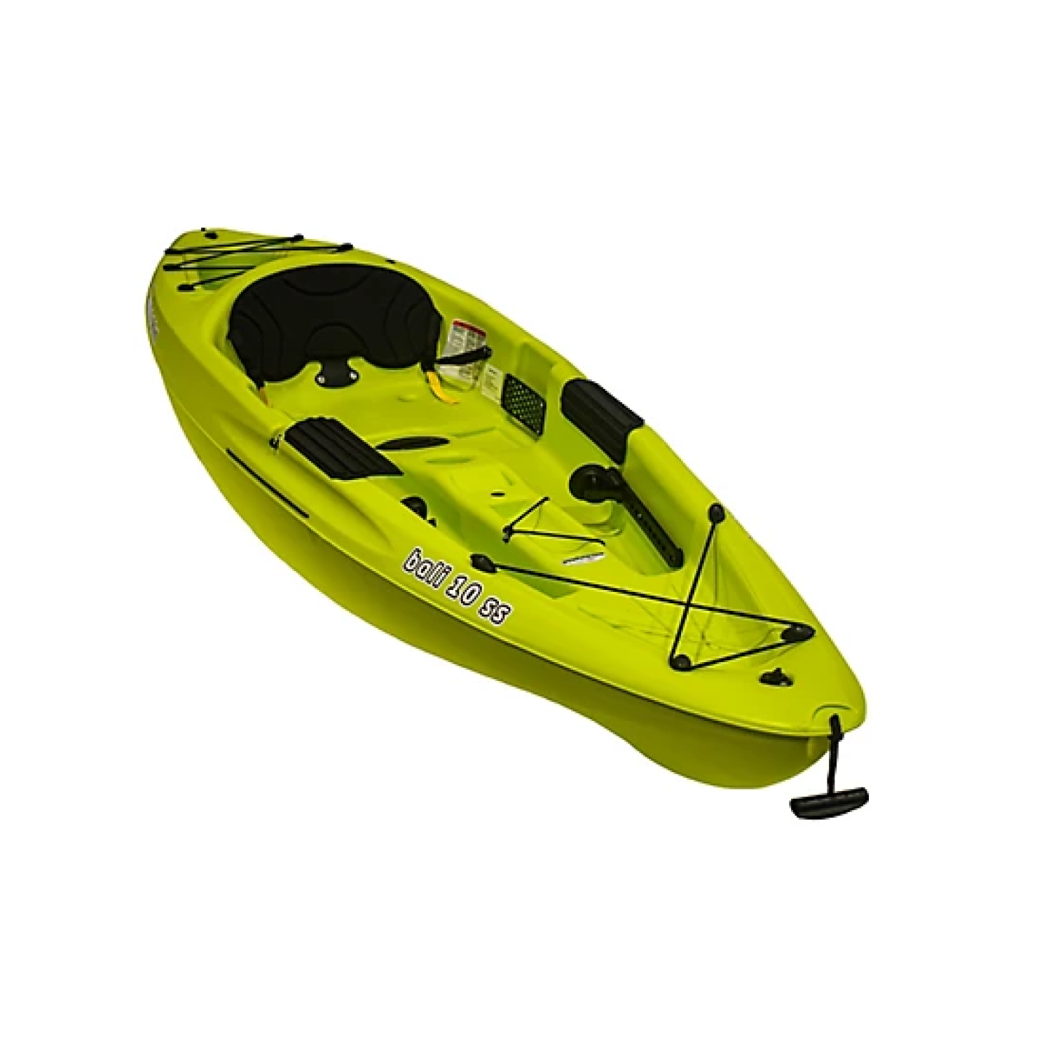 Sun Dolphin Bali 10 SS 10-Foot Sit-On-Top Kayak - Citrus (Model 51936-P-COM)