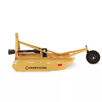 CountyLine 5 ft. Round Back Rotary Cutter - Category 1 (Model RBRC502CL)