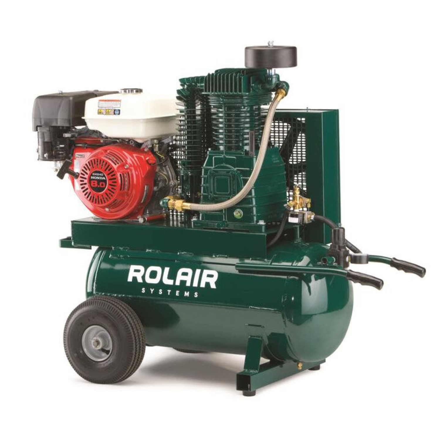Rolair 9 HP Honda Powered Air Compressor - 20 Gallon - 20.1 CFM @ 90 PSI