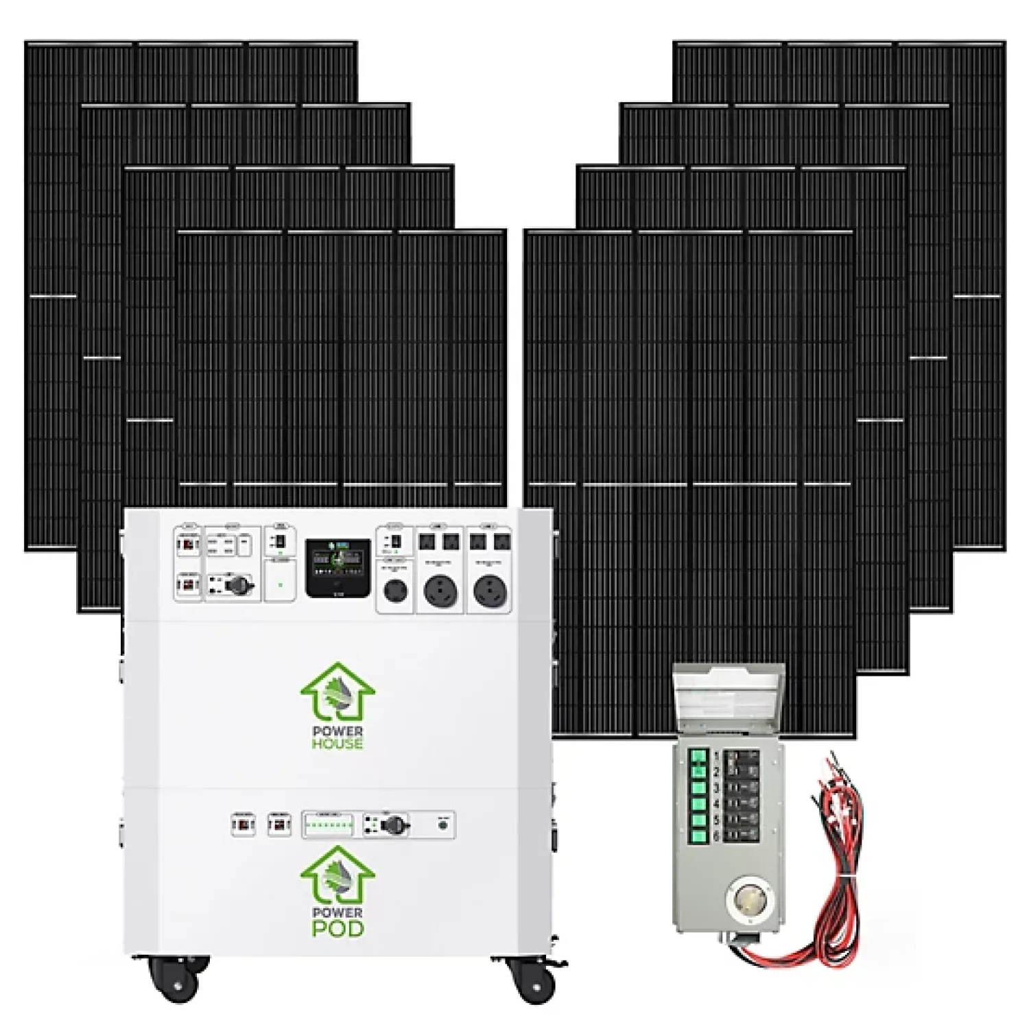 Nature's Generator Powerhouse Platinum Plus 7200W Solar Kit