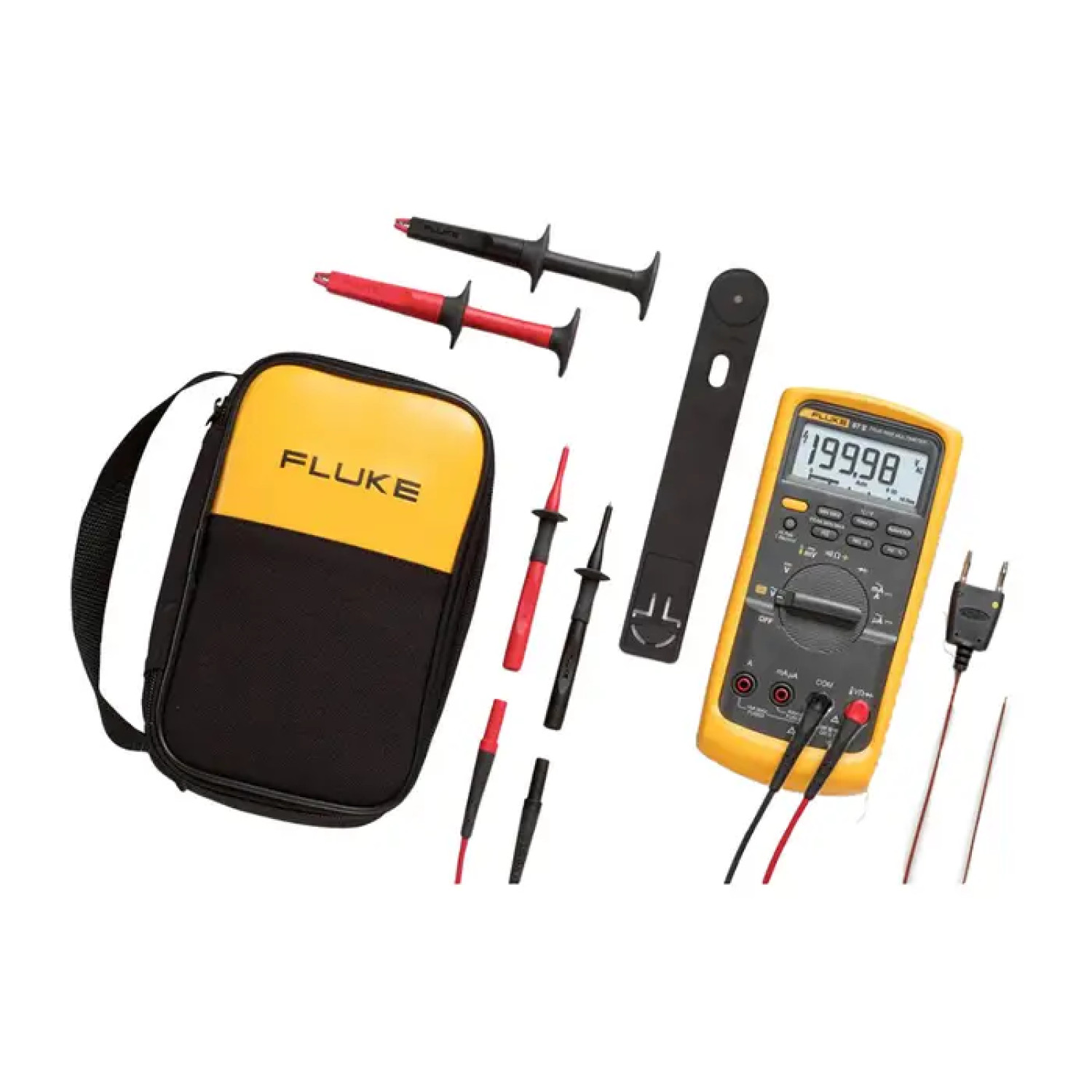 Fluke 87-5/E2 KIT True-RMS Industrial Multimeter Deluxe Combo Kit