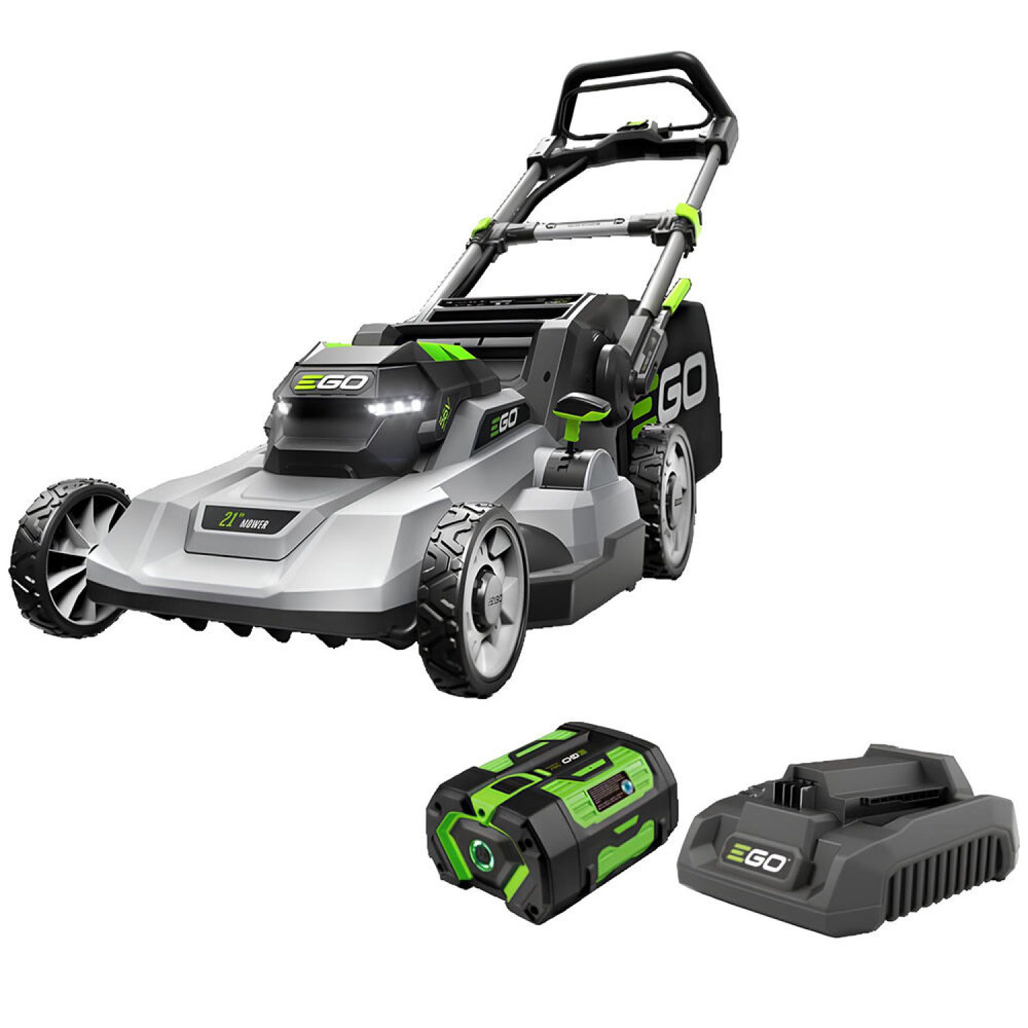 EGO POWER+ 21" Brushless Push Mower Kit (6Ah Battery & 320W Charger)