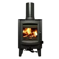US Stove 750 sq. ft. High-Efficiency Tiny Wood Stove, 26,000 BTU (TH-100)